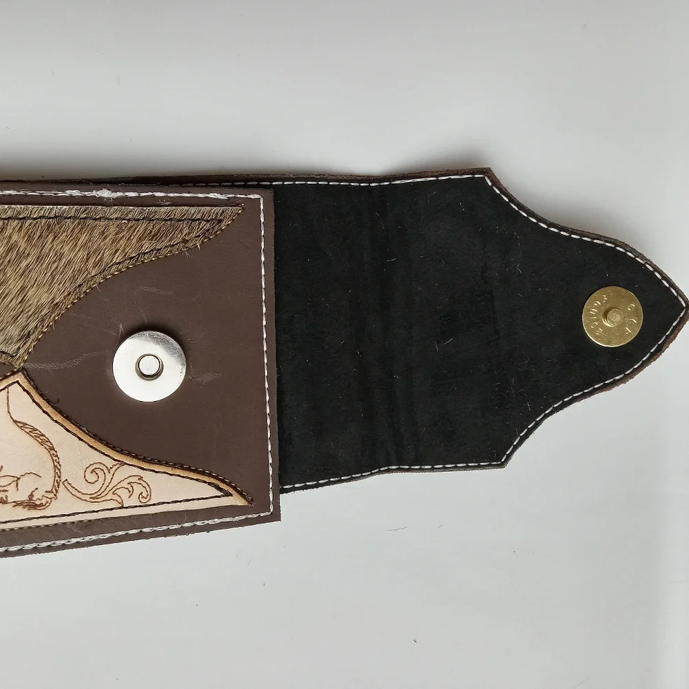 WESTERN LEATHER CELL PHONE CASE, FUNDA VAQUERA DE CUERO COWBOY RODEO‎ PHONE CASE